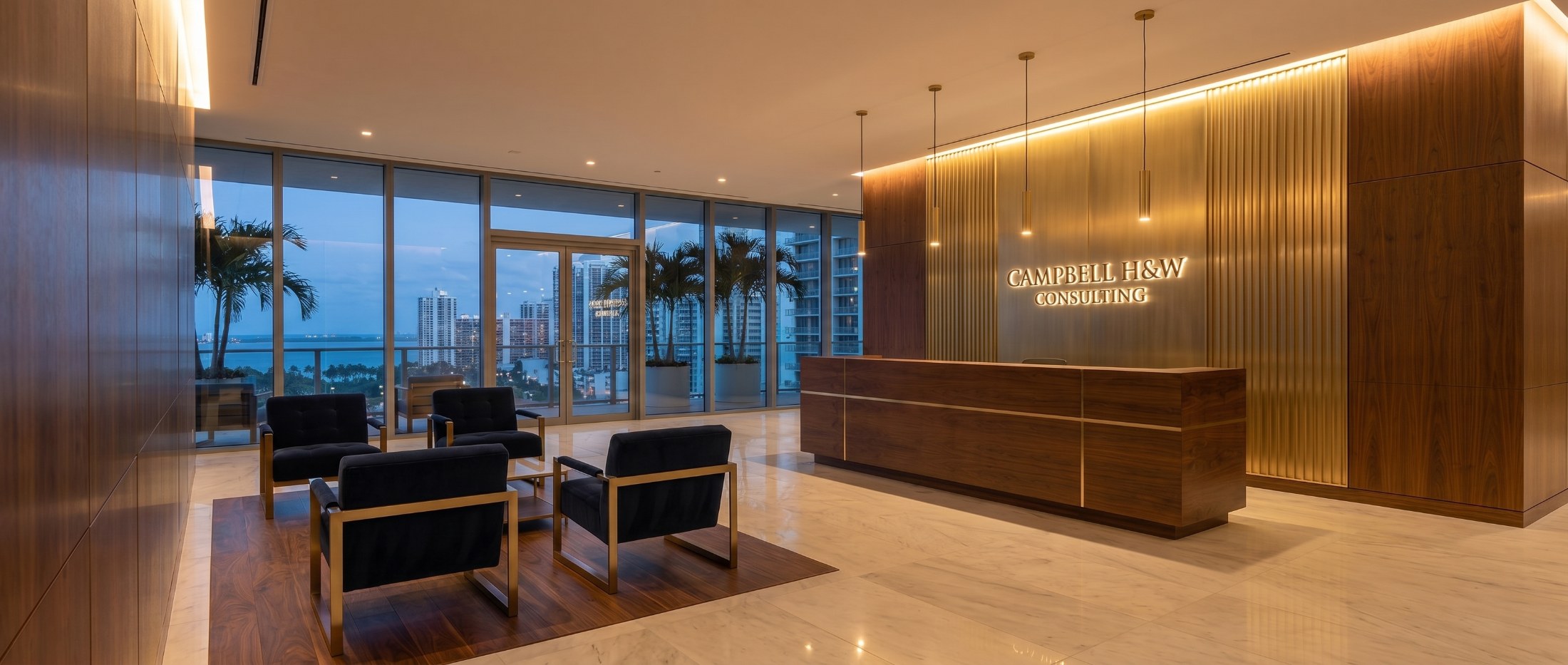 Campbell H&W Consulting office reception